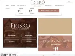 Sites similar to friskopanzio.hu