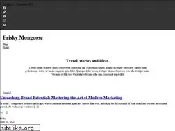 Sites similar to friskymongoose.com