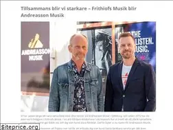 Sites similar to frithiofsmusik.se