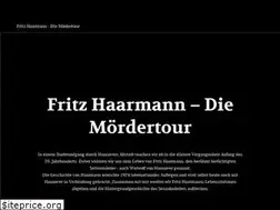 Sites similar to fritz-haarmann-tour.de