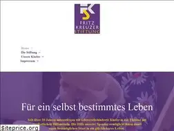 Sites similar to fritz-kreuzer-stiftung.de