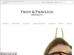Sites similar to fritzandfraulein.com