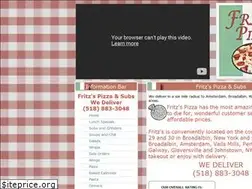 Sites similar to fritzspizza.com