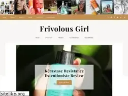 Sites similar to frivolousgirl.com