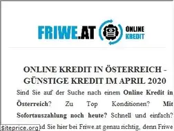 Sites similar to friwe.at