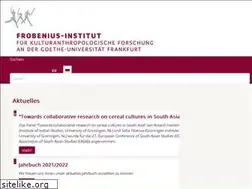 Sites similar to frobenius-institut.de