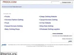 Sites similar to frock.com