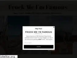 Sites similar to frockmeimfamous.com
