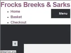 Sites similar to frocksbreeksandsarks.co.uk