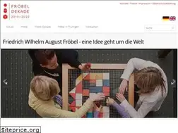 Sites similar to froebeldekade.de
