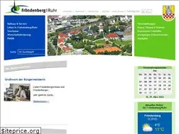 Sites similar to froendenberg.de