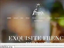 Sites similar to froggysrestaurant.com