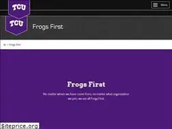 Sites similar to frogsfirst.tcu.edu