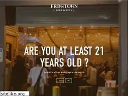 Sites similar to frogtownbrewery.com