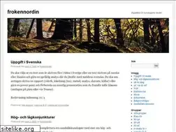 Sites similar to frokennordin.wordpress.com
