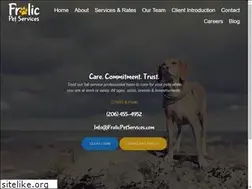Sites similar to frolicpetservices.com