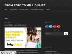 Sites similar to from-zero-to-millionaire.com