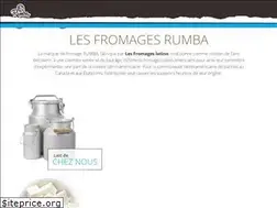 Sites similar to fromagesrumba.com