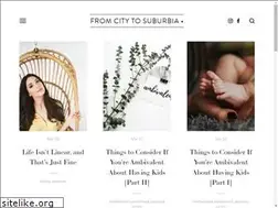 Sites similar to fromcitytosuburbia.com