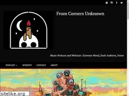 Sites similar to fromcornersunknown.com