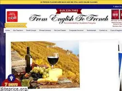 Sites similar to fromenglishtofrench.com