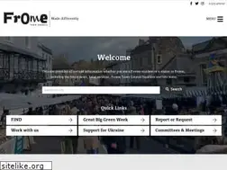 Sites similar to frometowncouncil.gov.uk