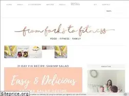 Sites similar to fromforkstofitness.com