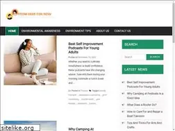 Sites similar to fromherefornow.com