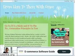Sites similar to fromheretotherewithgrace.com
