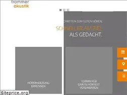 Sites similar to frommer-akustik.de