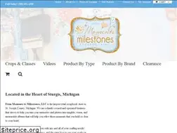 Sites similar to frommomentstomilestones.com