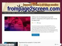 Sites similar to frompage2screen.com