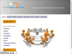 Sites similar to frompaper2web.com