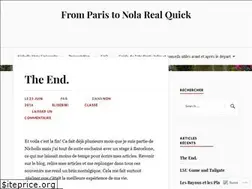 Sites similar to fromparistonolarealquick.com