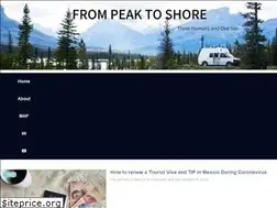 Sites similar to frompeaktoshore.com
