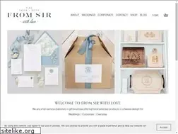 Sites similar to fromsir.com