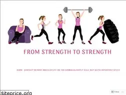 Sites similar to fromstrengthtostrength.me