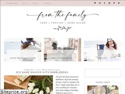 Sites similar to fromthefamilywithlove.com