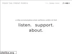 Sites similar to fromthefrontporchpodcast.com