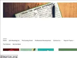 Sites similar to fromthegreennotebook.com