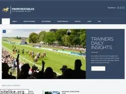Sites similar to fromthestables.com