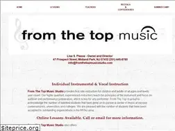 Sites similar to fromthetopmusicstudio.com