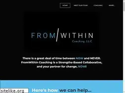 Sites similar to fromwithincoaching.com
