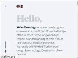 Sites similar to frontage.io
