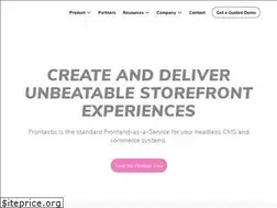 Sites similar to frontastic.cloud