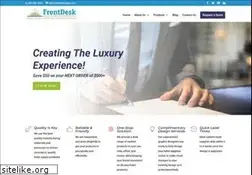 Sites similar to frontdesksupply.com