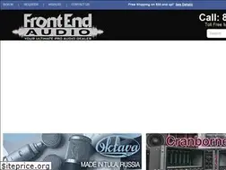 Sites similar to frontendaudio.com