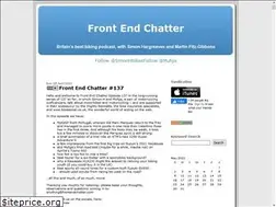 Sites similar to frontendchatter.com