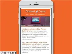 Sites similar to frontendfoc.us
