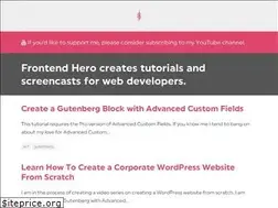Sites similar to frontendhero.dev